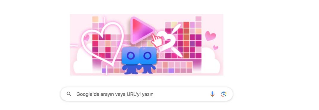 Google’dan Sevgililer Günü’ne özel Doodle sürprizi! 14 Şubat Sevgililer Günü Google Doodle oldu! 1